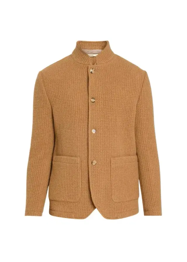 Baldassari Stendhal Textured-Weave Cotton Jacket