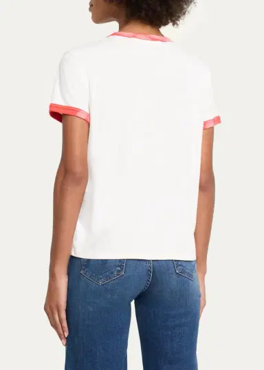 Mother The Lil Goodie Ringer T-Shirt | Thumbnail 3