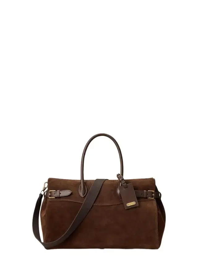 Ralph Lauren Purple Label Men's Bedford Calf-Suede Duffel