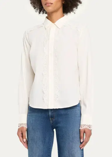 Mother The Headup Honey Button-Front Shirt | Thumbnail 4 Mother The Headup Honey Button-Front Shirt | Thumbnail 4