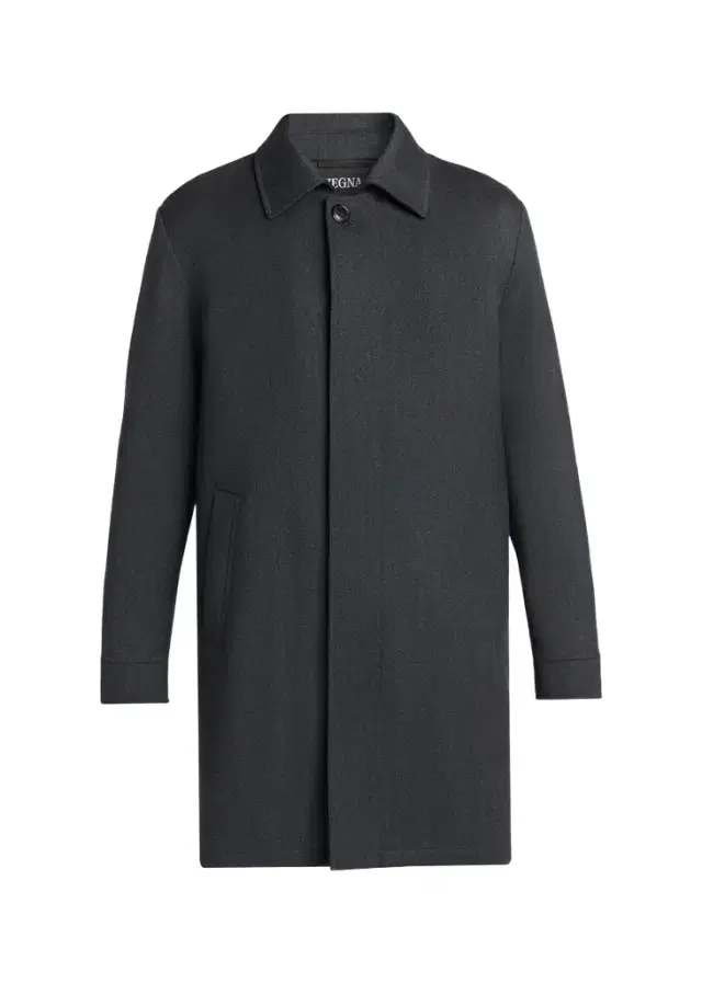 Zegna Men's Wool Melange Overcoat