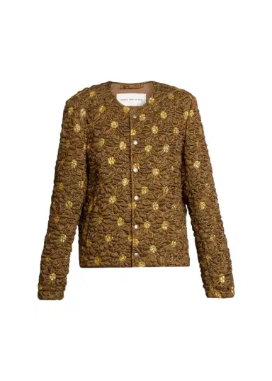 Dries Van Noten Floral Cloqué Jacquard Jacket | Thumbnail 1