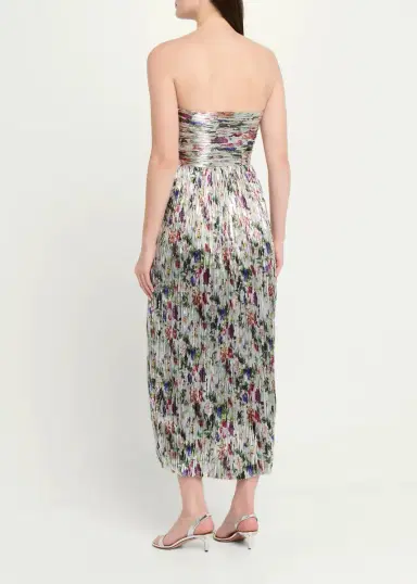 Ulla Johnson Adelaide Strapless Pleated Dress | Thumbnail 3