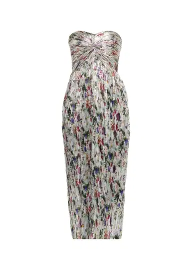 Ulla Johnson Adelaide Strapless Pleated Dress | Thumbnail 1