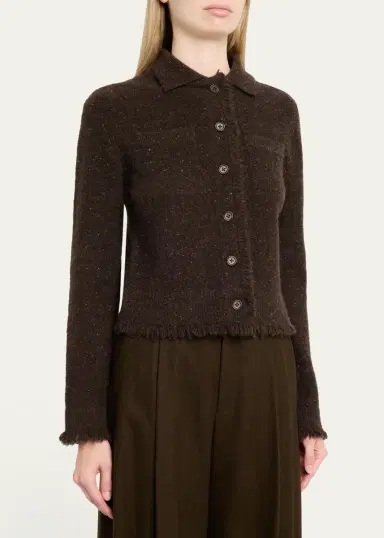 RAILS Donegal-Style Cashmere Button-Front Cardigan | Thumbnail 4 RAILS Donegal-Style Cashmere Button-Front Cardigan | Thumbnail 4