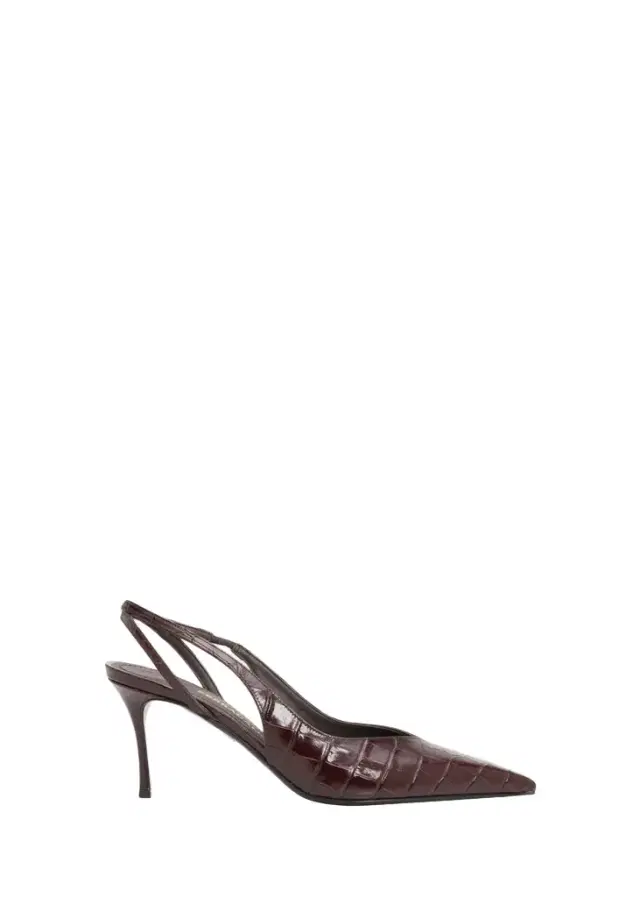 Ferragamo Dafne 70MM Croc-Embossed Slingback Pumps