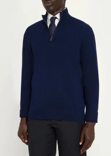 Polo Ralph Lauren Men's Cashmere Half-Zip Sweater | Thumbnail 14