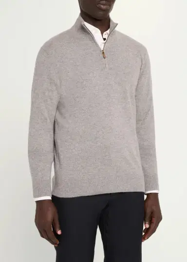 Polo Ralph Lauren Men's Cashmere Half-Zip Sweater | Thumbnail 9