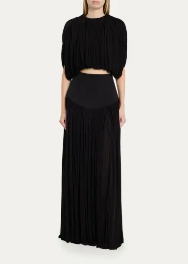 Heirlome Louise Gathered Yoke Jersey Maxi Skirt | Thumbnail 2 Heirlome Louise Gathered Yoke Jersey Maxi Skirt | Thumbnail 2