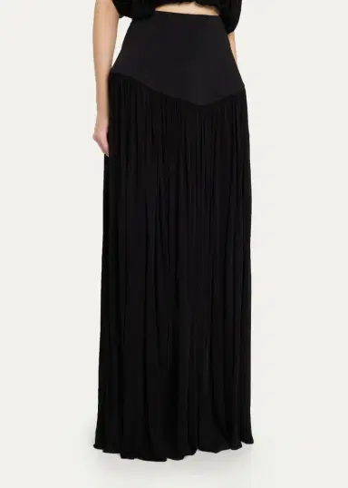 Heirlome Louise Gathered Yoke Jersey Maxi Skirt | Thumbnail 4 Heirlome Louise Gathered Yoke Jersey Maxi Skirt | Thumbnail 4
