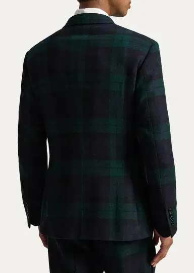 Polo Ralph Lauren Men's Polo Tailored Fit Plaid Tuxedo Jacket | Thumbnail 3 Polo Ralph Lauren Men's Polo Tailored Fit Plaid Tuxedo Jacket | Thumbnail 3