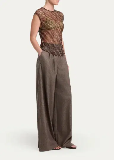 TWP Avery Wool-Blend Trousers | Thumbnail 2 TWP Avery Wool-Blend Trousers | Thumbnail 2