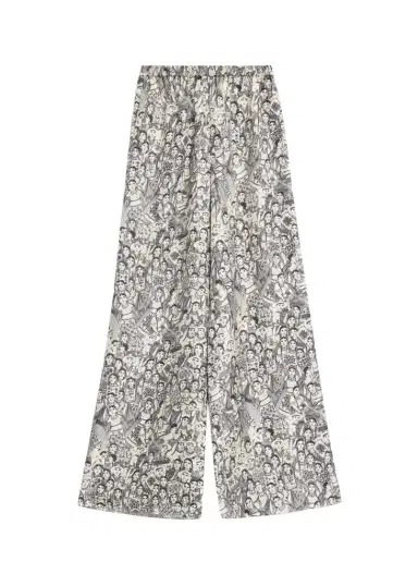 Heirlome x Angelica Morales Wide-Leg Silk Trousers | Thumbnail 1 Heirlome x Angelica Morales Wide-Leg Silk Trousers | Thumbnail 1