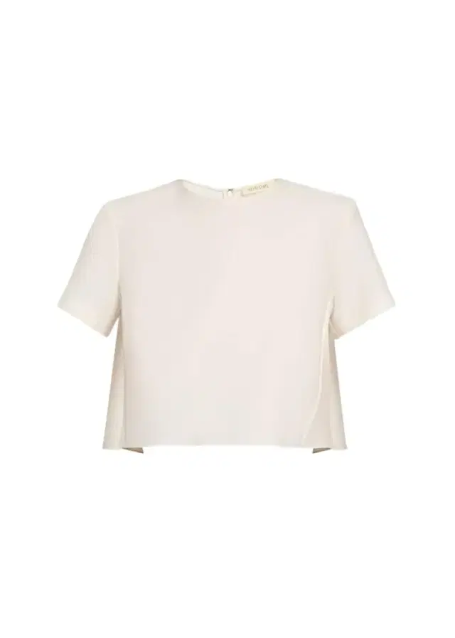 Mariel Wool-Silk Faille Full Crop Top Mariel Wool-Silk Faille Full Crop Top