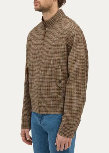 Gabriela Hearst Graham Houndstooth Cashmere & Silk Jacket | Thumbnail 3