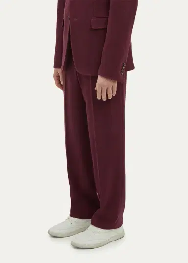 Gabriela Hearst Men's Harold Pleated Cashmere Corduroy Trousers | Thumbnail 4 Gabriela Hearst Men's Harold Pleated Cashmere Corduroy Trousers | Thumbnail 4