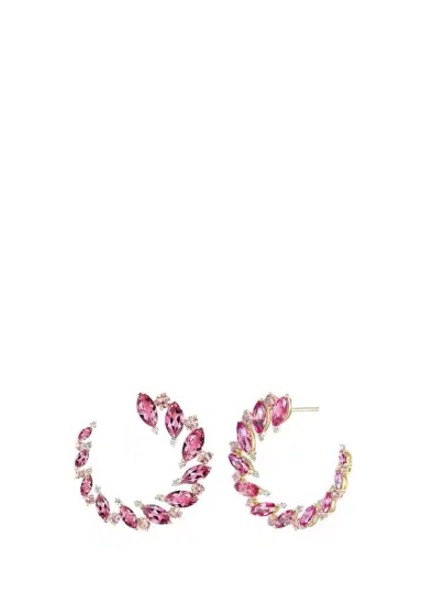 Emily P. Wheeler Pollack 18K Yellow Gold, Tourmaline & 0.33 TCW Diamond Earrings | Thumbnail 1