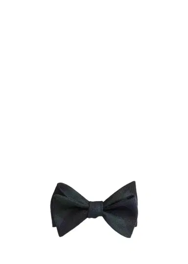 Ralph Lauren Purple Label Men's Plaid-Print Cashmere-Silk Bow Tie | Thumbnail 1 Ralph Lauren Purple Label Men's Plaid-Print Cashmere-Silk Bow Tie | Thumbnail 1