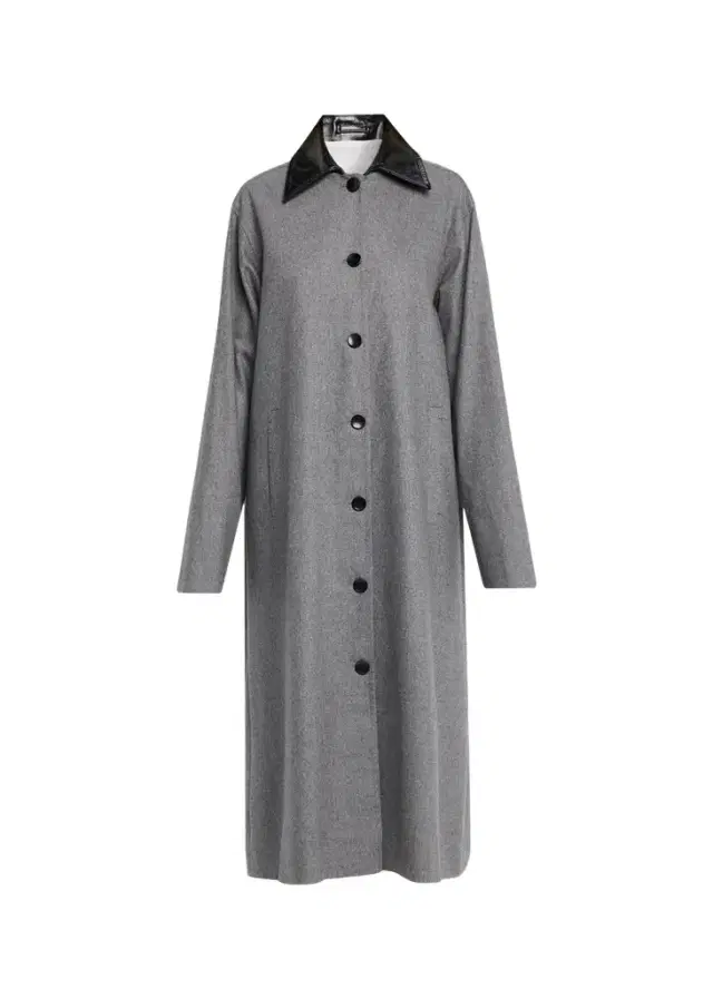 Melange Wool-Cashmere Swing Coat