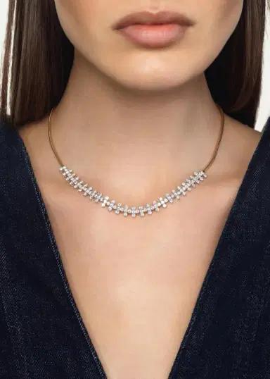 Emily P. Wheeler Flora 14K Yellow Gold & 6.56 TCW Diamond Necklace | Thumbnail 2