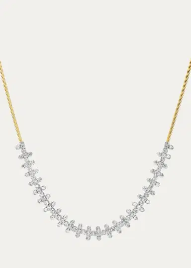 Emily P. Wheeler Flora 14K Yellow Gold & 6.56 TCW Diamond Necklace | Thumbnail 3