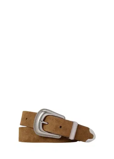 Polo Ralph Lauren Men's Suede Western Belt | Thumbnail 1