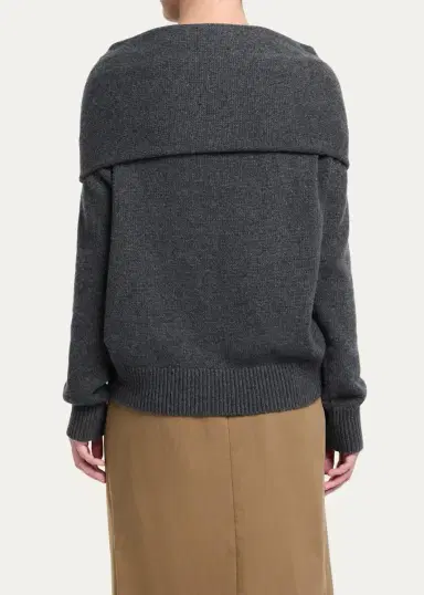 TWP Shrug Cashmere Crewneck Sweater | Thumbnail 3