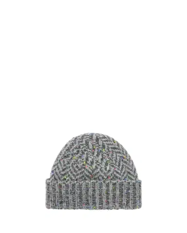 Gabriela Hearst Porta Zigzag Cashmere Beanie | Thumbnail 2