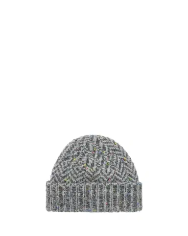 Gabriela Hearst Porta Zigzag Cashmere Beanie | Thumbnail 1