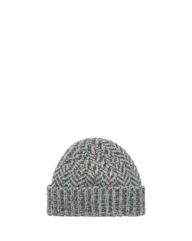 Gabriela Hearst Porta Zigzag Cashmere Beanie