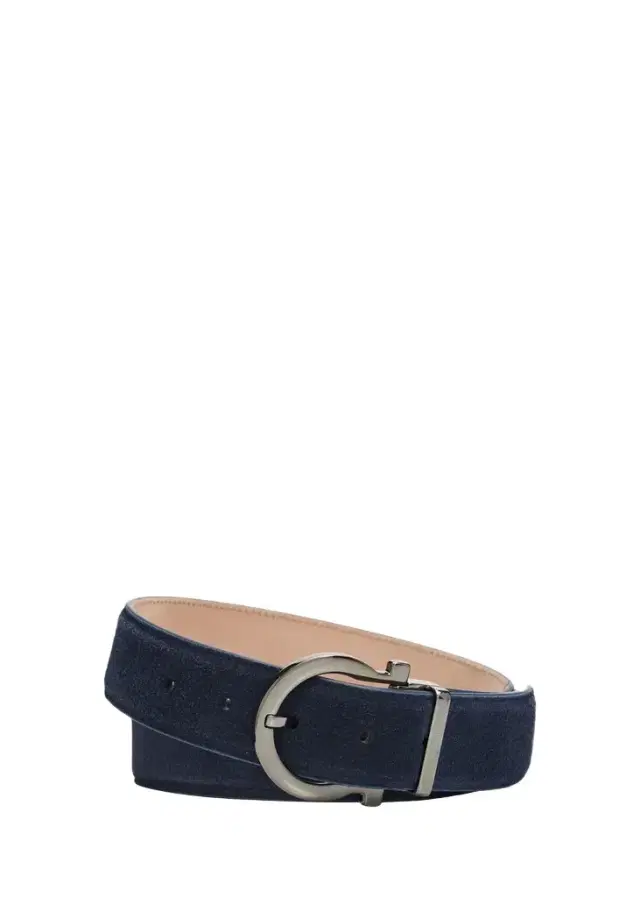 Ferragamo Men's Adjustable Gancini Belt