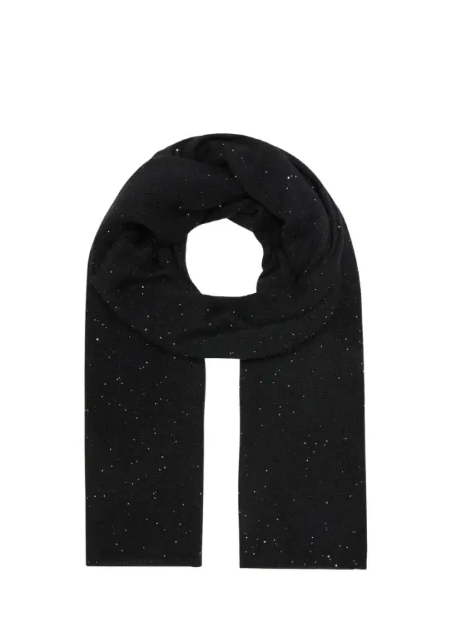 Sofia Cashmere All-Over Sequin Cashmere Scarf