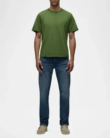 Hudson Men's Heavyweight Cotton T-Shirt | Thumbnail 2