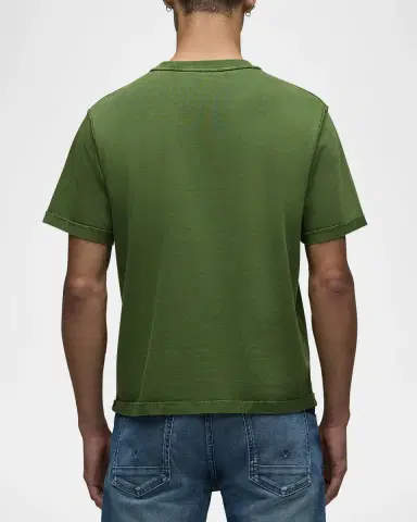 Hudson Men's Heavyweight Cotton T-Shirt | Thumbnail 3