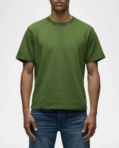 Hudson Men's Heavyweight Cotton T-Shirt | Thumbnail 4