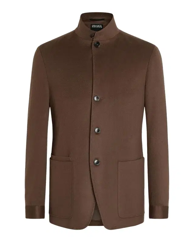 Zegna Men's Oasi Cashmere Overshirt