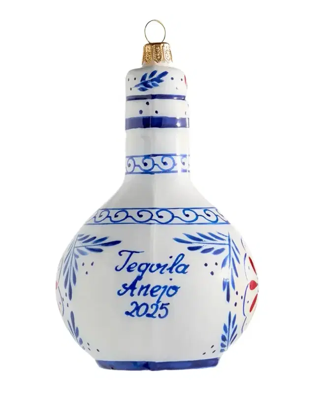 Tequila Reposado Bottle Christmas Ornament
