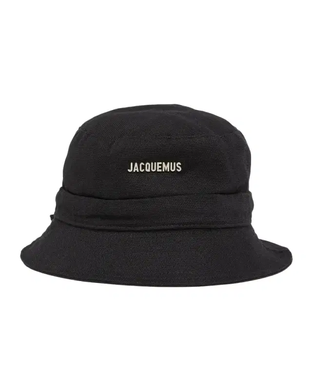 Jacquemus Men's Le Bob Gadjo Canvas Drawstring Bucket Hat