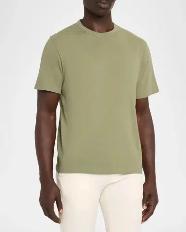 OFFICINE GÉNÉRALE Men's Organic Cotton Crewneck T-Shirt | Thumbnail 4