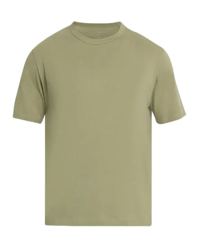 OFFICINE GÉNÉRALE Men's Organic Cotton Crewneck T-Shirt