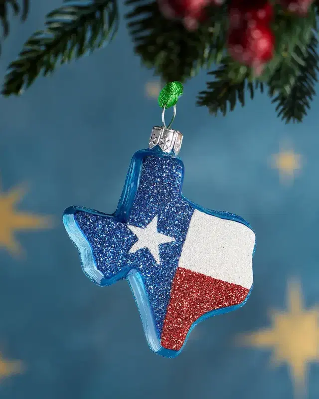 Exclusive Texas State Christmas Ornament