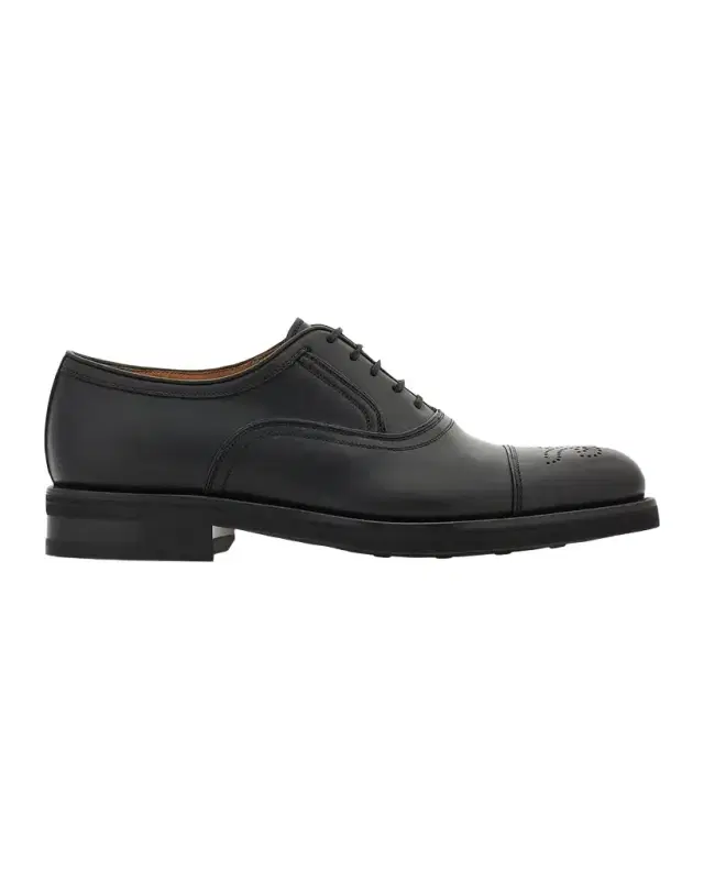 Ferragamo Sebastiano Leather Oxford Brogues