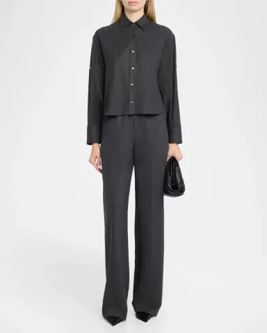 Maria McManus Stretch-Wool Shirt | Thumbnail 2 Maria McManus Stretch-Wool Shirt | Thumbnail 2