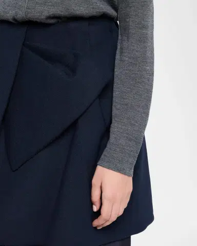 Dice Kayek Mixed-Media Layered Sculptural Mini Skirt | Thumbnail 5