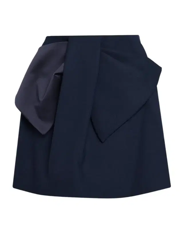 Dice Kayek Mixed-Media Layered Sculptural Mini Skirt