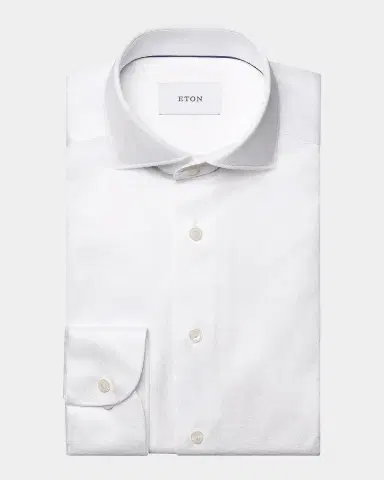 Eton Slim-Fit Filo di Scozia Cotton Shirt | Thumbnail 5