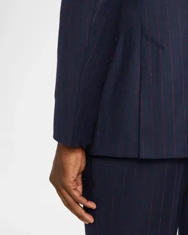 Brunello Cucinelli Men's Wool Chalk Stripe Two-Piece Suit | Thumbnail 9