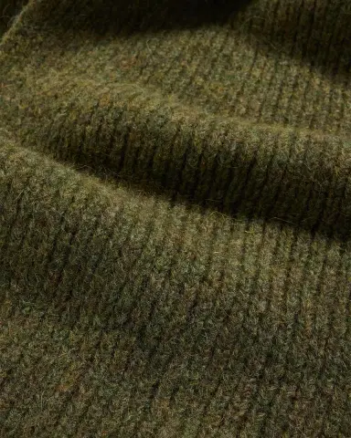 Dries Van Noten Men's Moyson Wool Ribbed Scarf | Thumbnail 2 Dries Van Noten Men's Moyson Wool Ribbed Scarf | Thumbnail 2