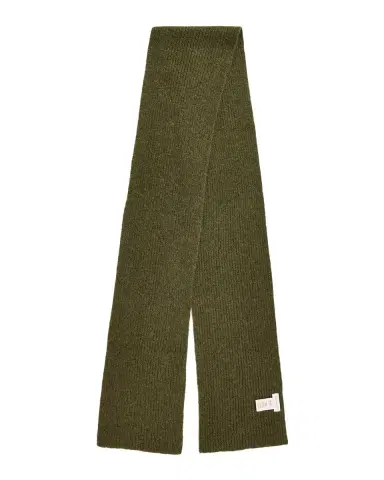 Dries Van Noten Men's Moyson Wool Ribbed Scarf | Thumbnail 3 Dries Van Noten Men's Moyson Wool Ribbed Scarf | Thumbnail 3