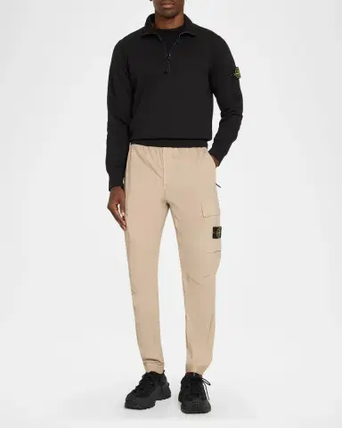 Stone Island Felpa Cotton Quarter-Zip Jacket | Thumbnail 2 Stone Island Felpa Cotton Quarter-Zip Jacket | Thumbnail 2